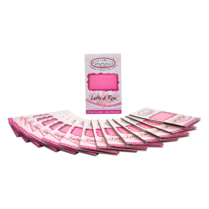 Refill Perfumed Cards Latte di Rosa - lõhnastajad