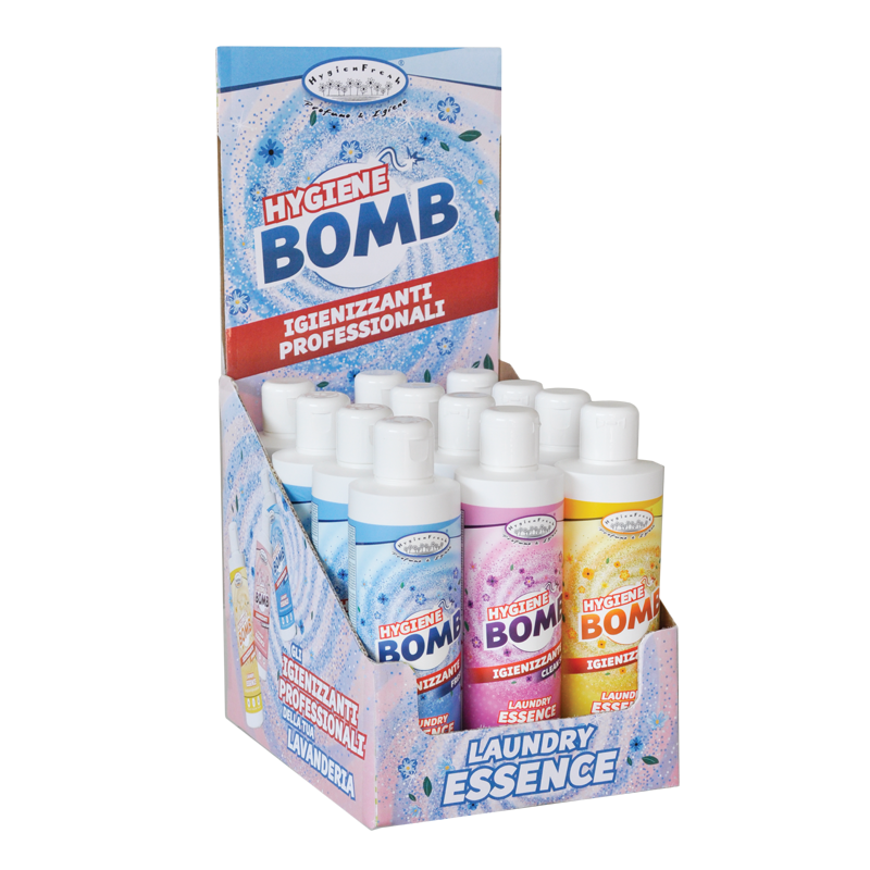 Pappvitriin Hygiene Bomb lõhnaessentsidele