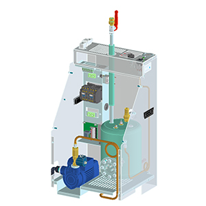 Roostevabast terasest 4 kW katel: