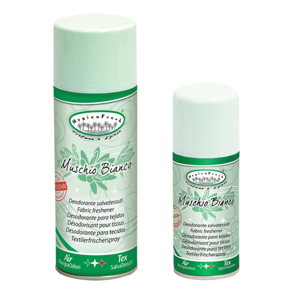 Muschio Bianco kanga ja õhuvärskendaja (Valge Muskus) 400ml 8054729630033