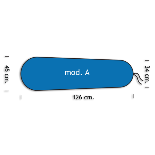 Triikimislaua kate vildist voodriga Mod A