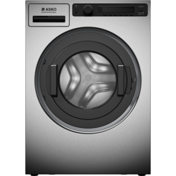 ASKO Pro pesumasin/klapp; 8kg (80L); 1400rpm/530G; 400V/16A/7,2kW; 26 programmi; vesi 2x3/4; L595xS706xK865; dos valmidus