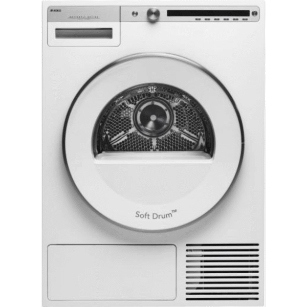 ASKO Kuivati Logic T408HD.W; "A+++", 8 kg, Must ekraan (LCD), Soojuspump, 14 prog, Valge