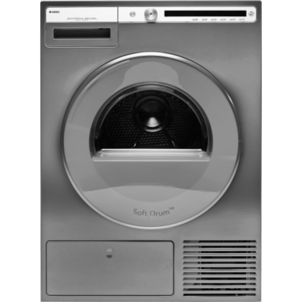 ASKO Kuivati Logic T408HD.T.P; "A+++", 8 kg, Must ekraan (LCD), Soojuspump, 14 prog, Titaan