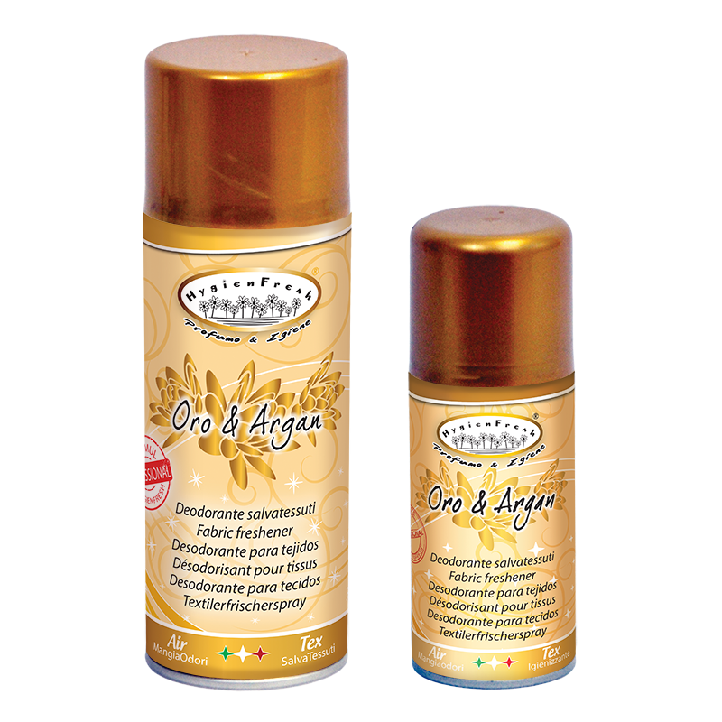 Oro&Argan 400 ml, kanga ja õhuvärskendaja (Kuld&Argaania)