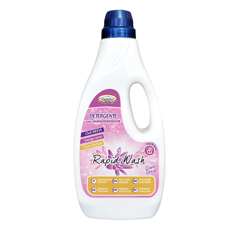 Pesuvahend lühikesteks pesutsükliteks Rapid Wash Clean Sense puhta pesu lõhnaga